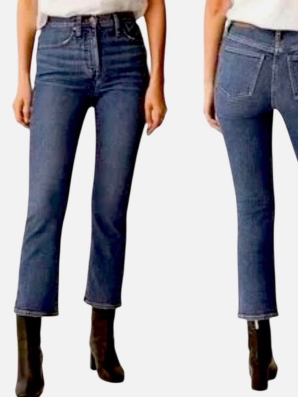 Madewell Cali Demi-Boot Glenside Wash